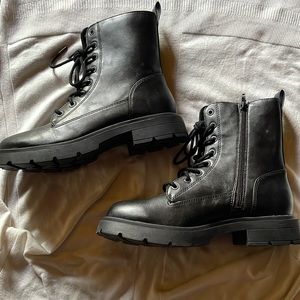 No Boundaries Black Ankle Boots